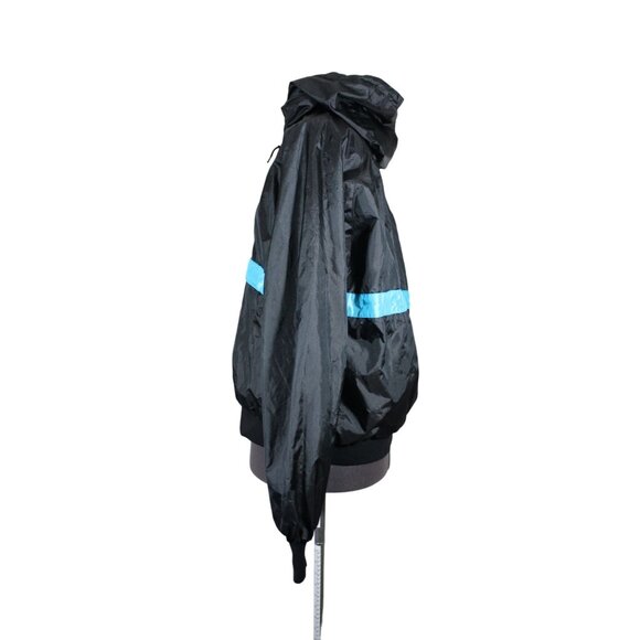 Seattle Blues vintage 90s stash hood 1/2 zip water resistant windbreaker jacket - Picture 2 of 14